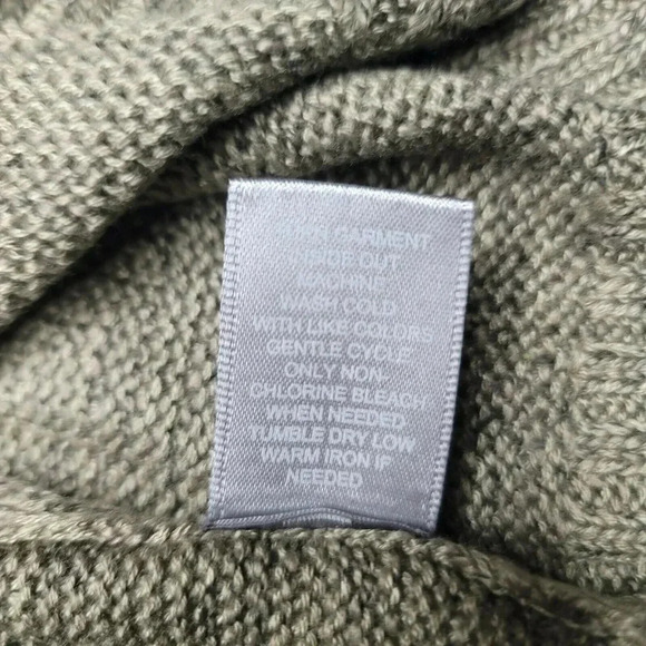 Marled Reunited Womens Sweater Weather size M Green LongSleeve Pullover Top NWT - Picture 9 of 10